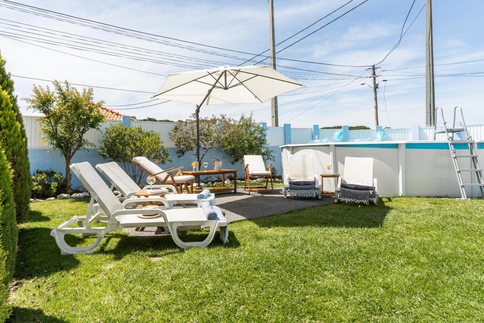 Moradia Familiar Piscina 5Min Praia By Host-Point 沙尔内卡 外观 照片